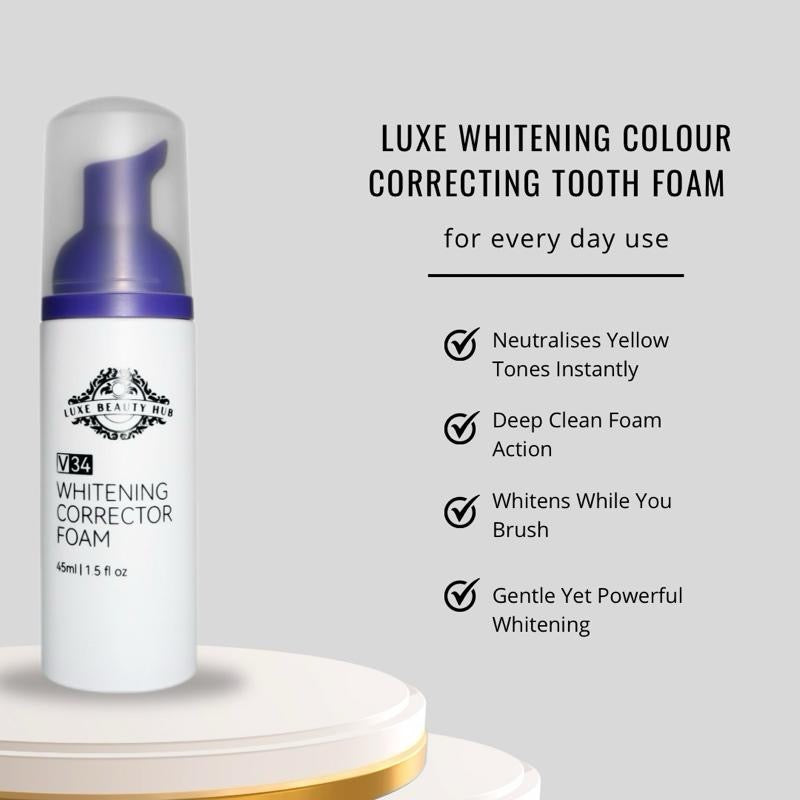 Luxe Colour Corrector Whitening Foam
